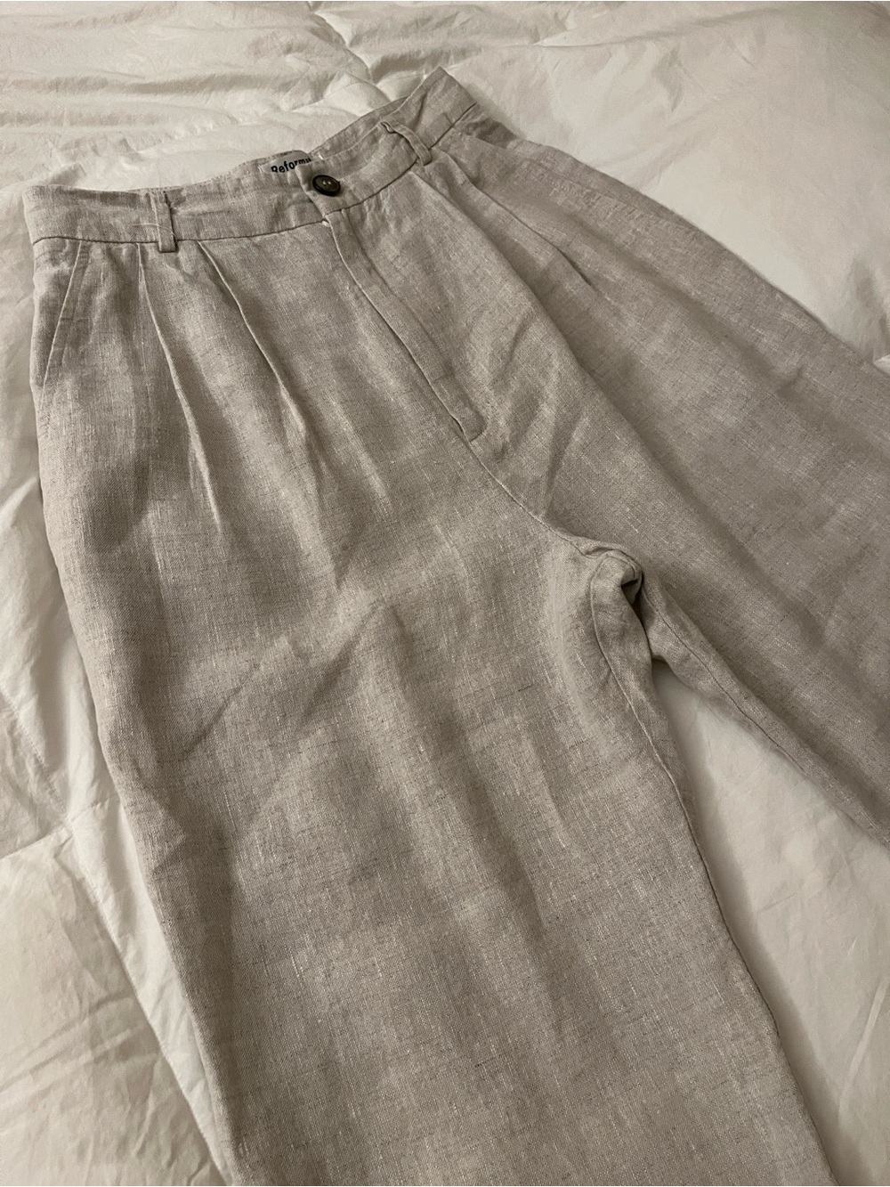 Reformation Vesta Linen Pants - Picture 3 of 16
